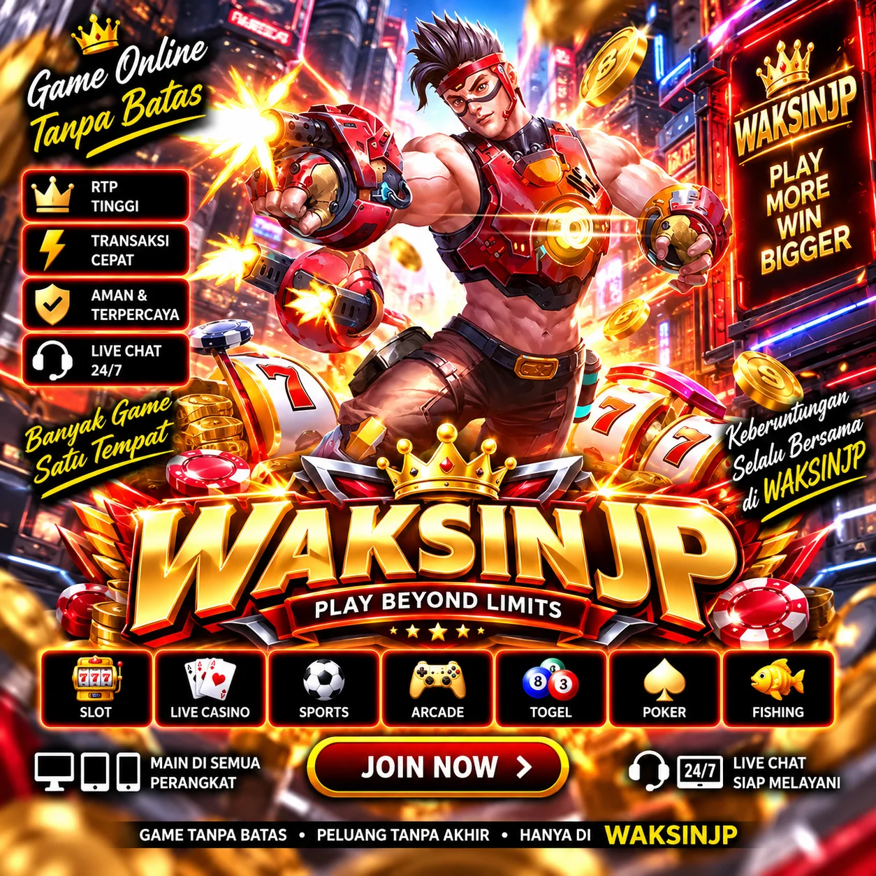 VAKSINJP — Activate Your Game